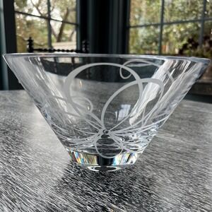 Kate Spade Lenox Crystal Bowl with Ribbon detail